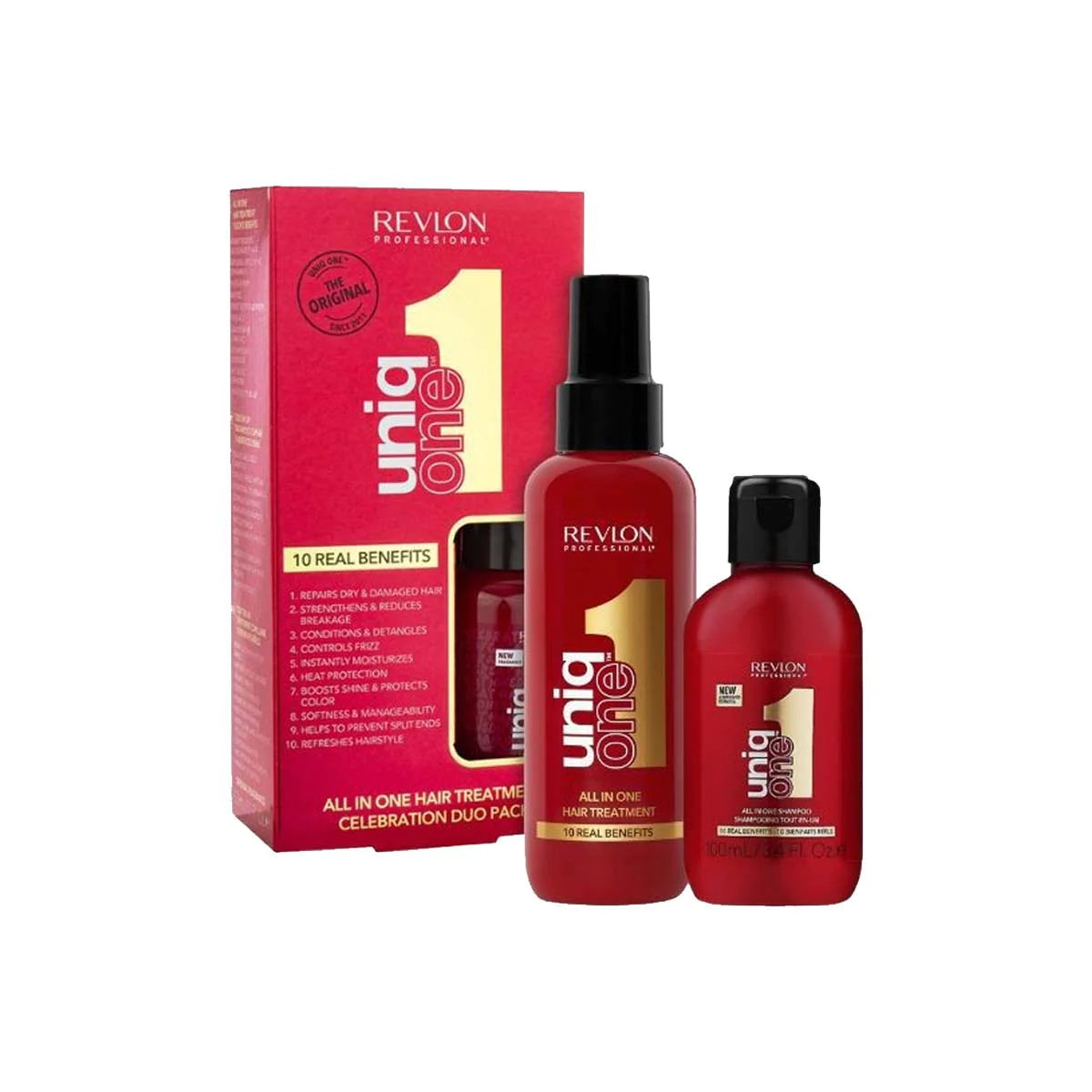 Revlon Uniq One All In One Hair Treatment + Shampoo 150ml + 100ml
