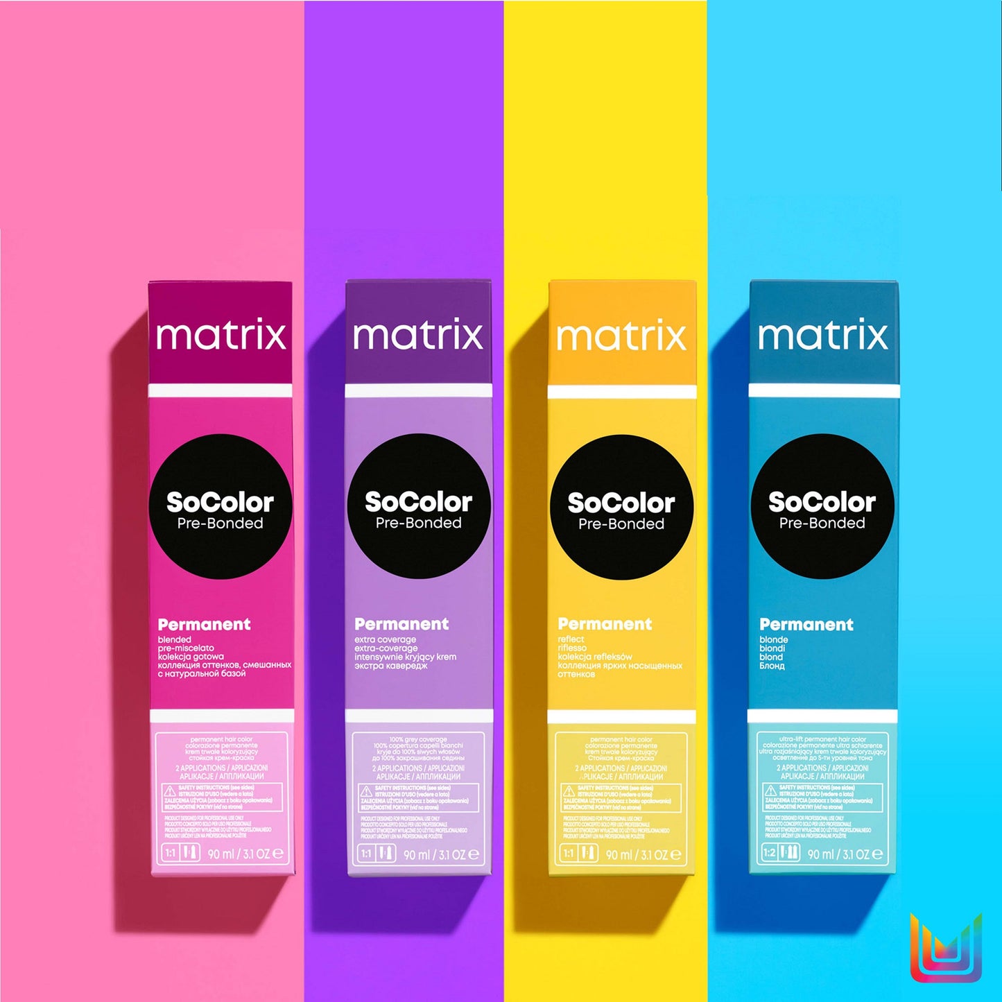 Matrix SoColor Pre-Bonded Permanent Pre-Mixed 90ml