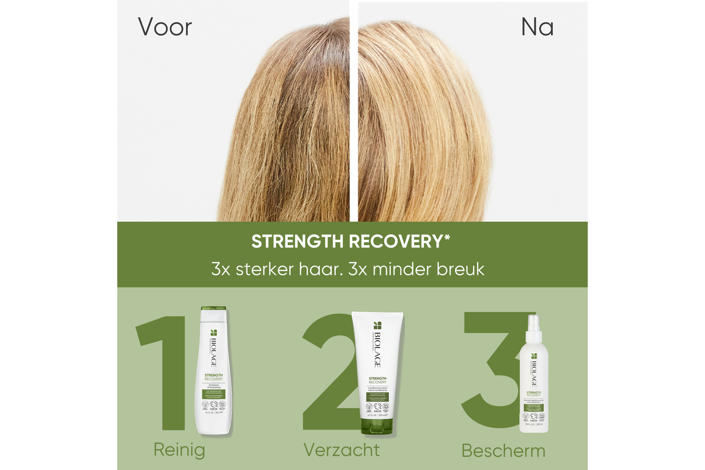 Biolage Strength Recovery Repairing Spray 232ml