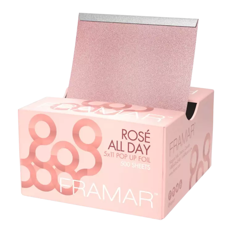 Framar Rosé All Day Embossed Pop Up Foil x500
