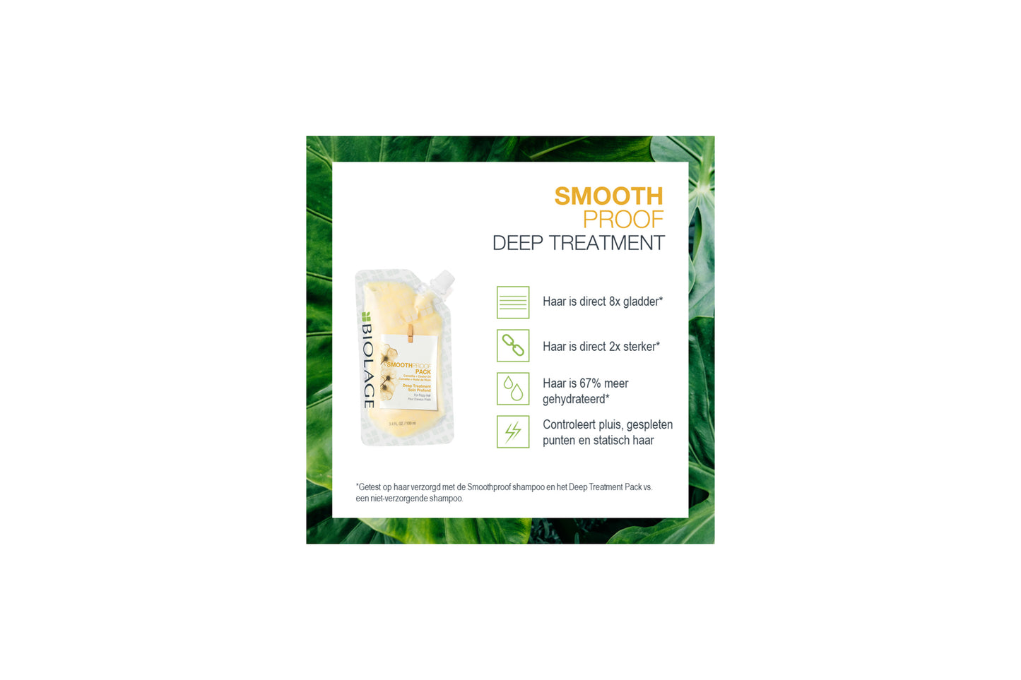 Biolage Smoothproof Deep Treatment Pack 100ml