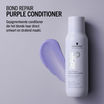 Schwarzkopf Professional BlondMe Bond Repair Purple Conditioner 250ml