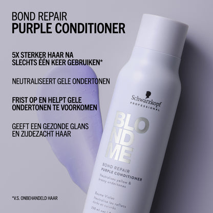 Schwarzkopf Professional BlondMe Bond Repair Purple Conditioner 250ml
