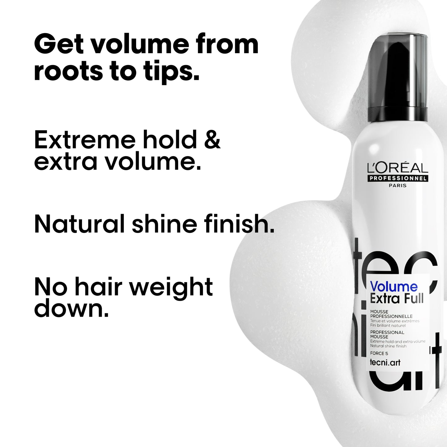 L’Oréal Professionnel TNA Volume Extra Full Mousse 250ml