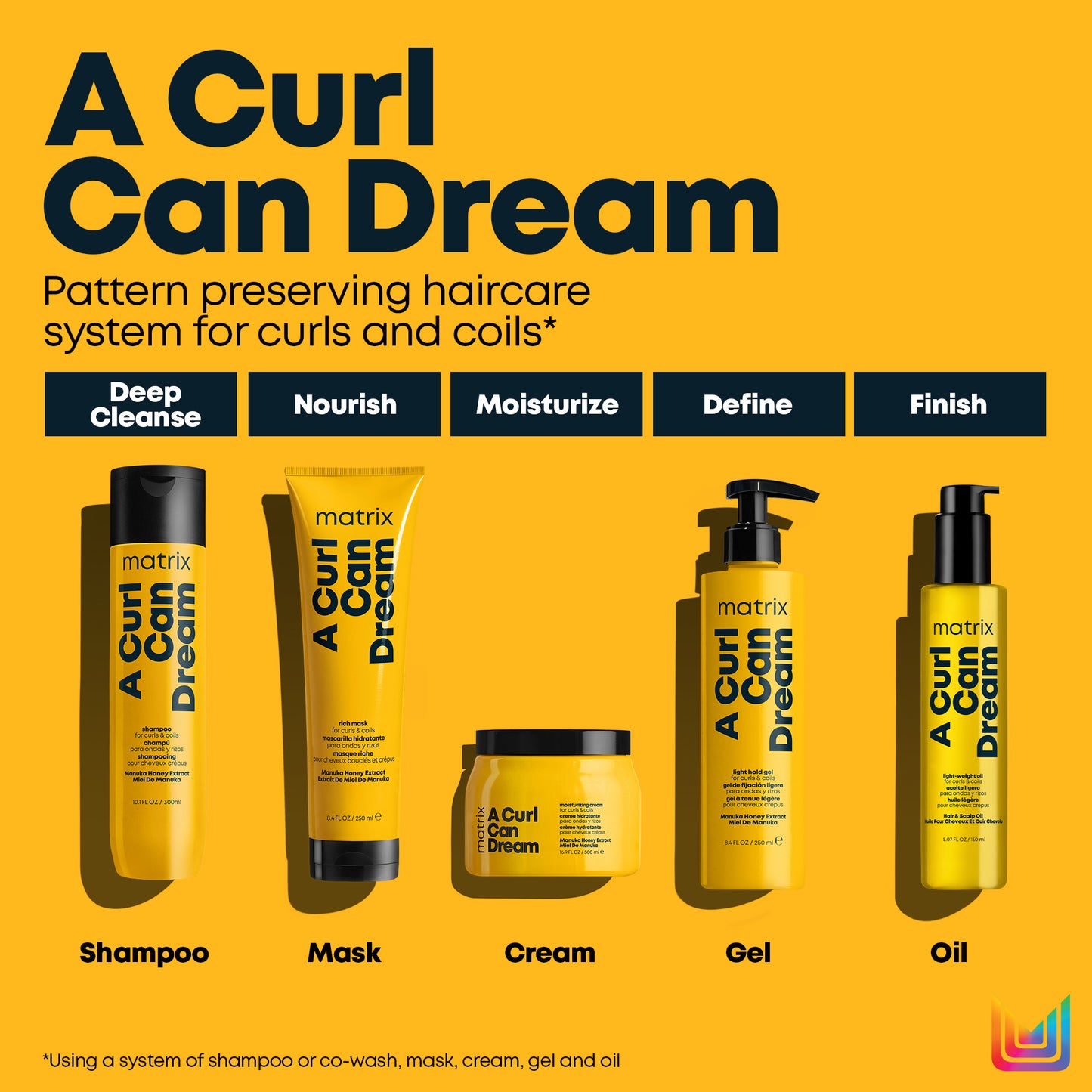 Matrix Total Results A Curl Can Dream Shampoo 1000ml