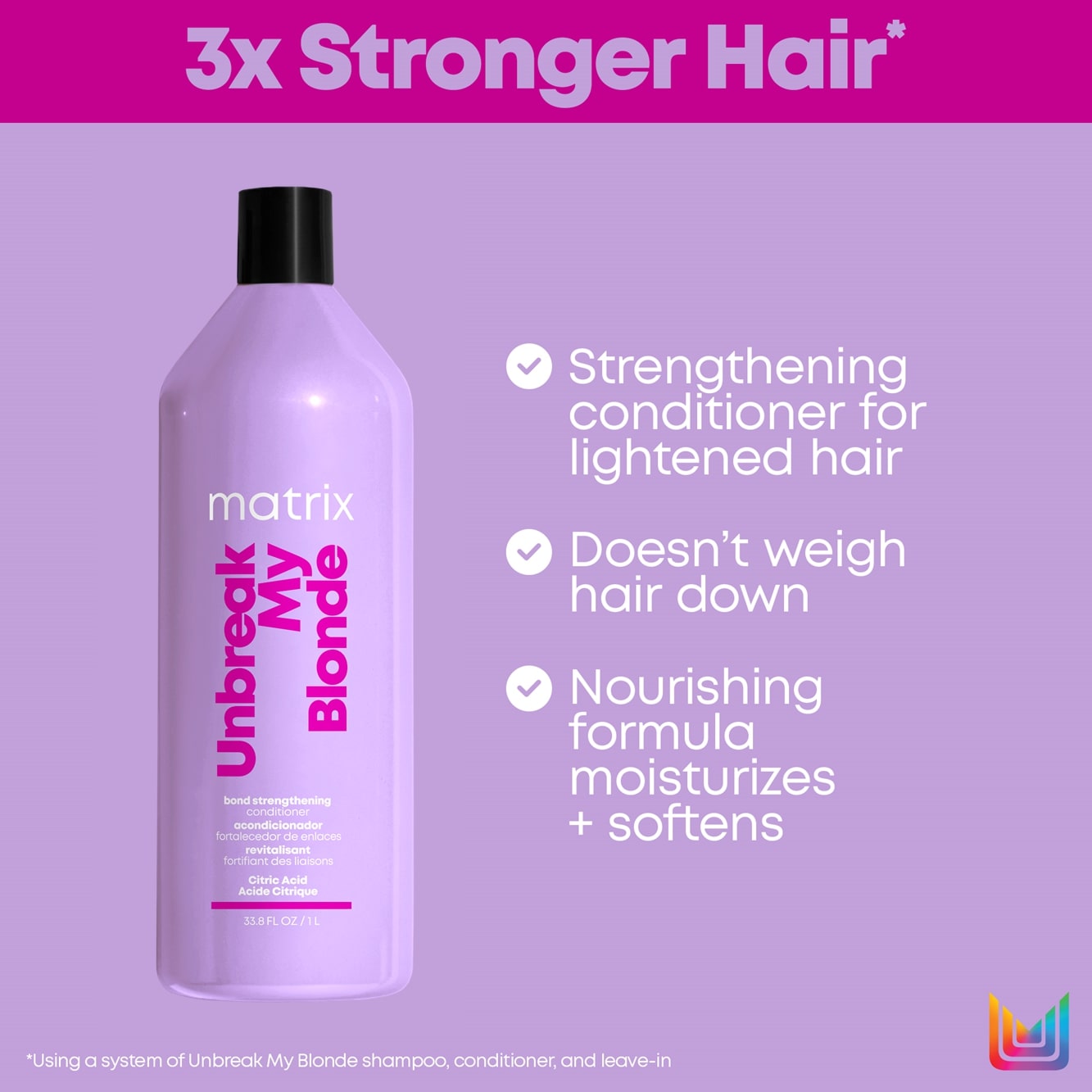 Matrix Total Results Unbreak My Blonde Conditioner 1000ml