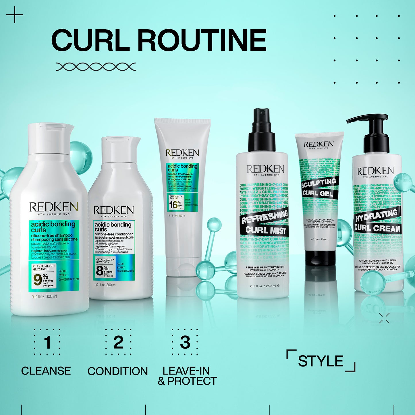 Redken Acidic Bonding Curls Leave In 250ml