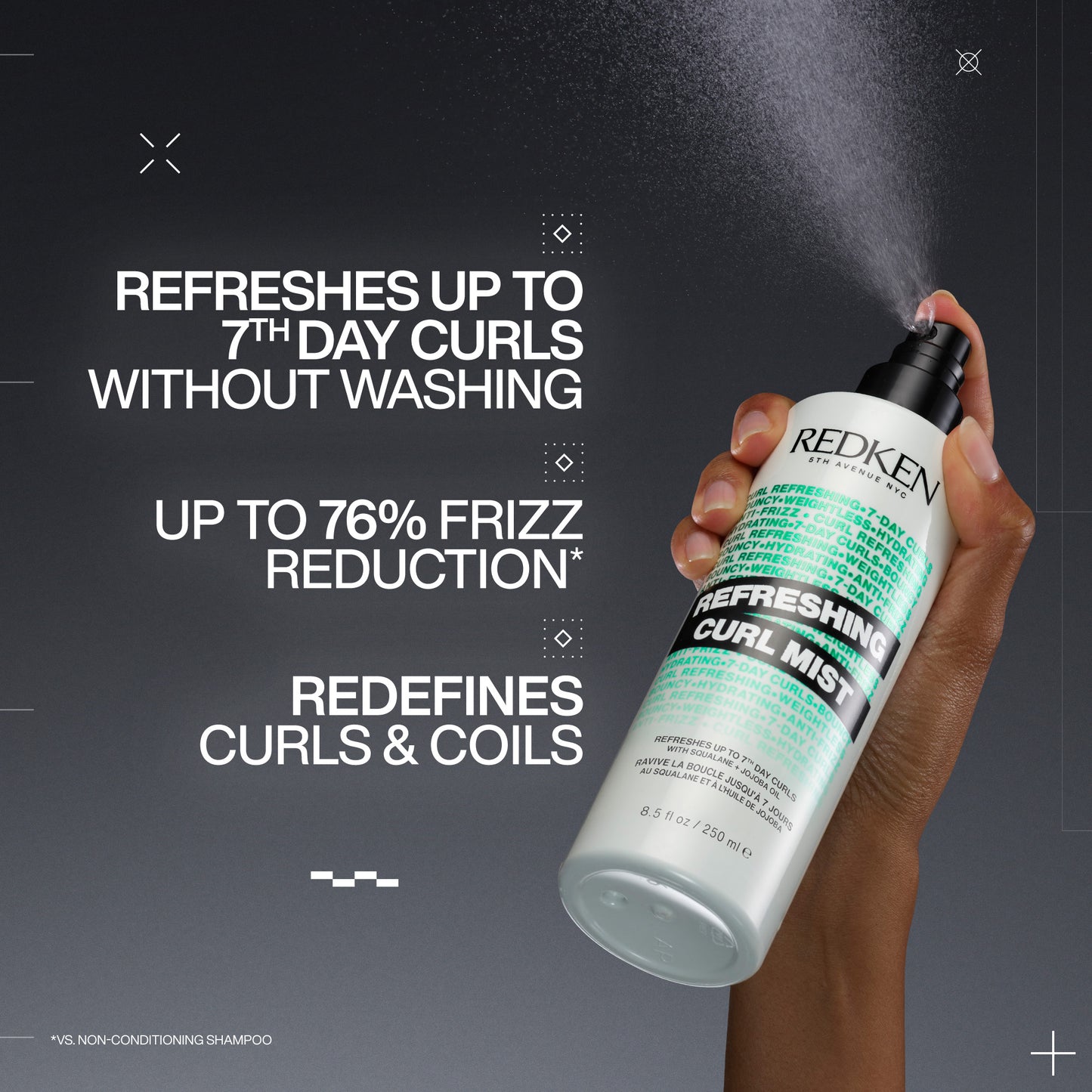 Redken Refreshing Curl Mist 250ml