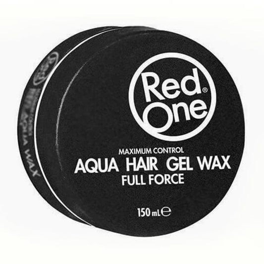 Red One Full Force Aqua Hair Gel Wax Black 150ml