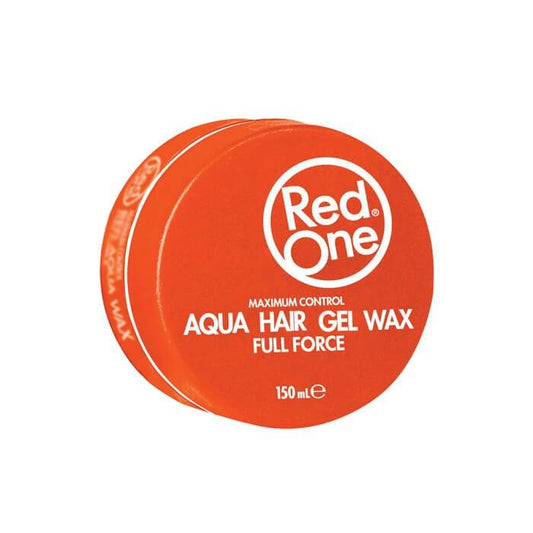 Red One Full Force Aqua Hair Gel Wax Orange 150ml