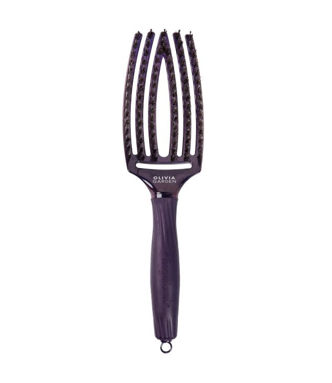 Olivia Garden Fingerbrush Violet Amethyst