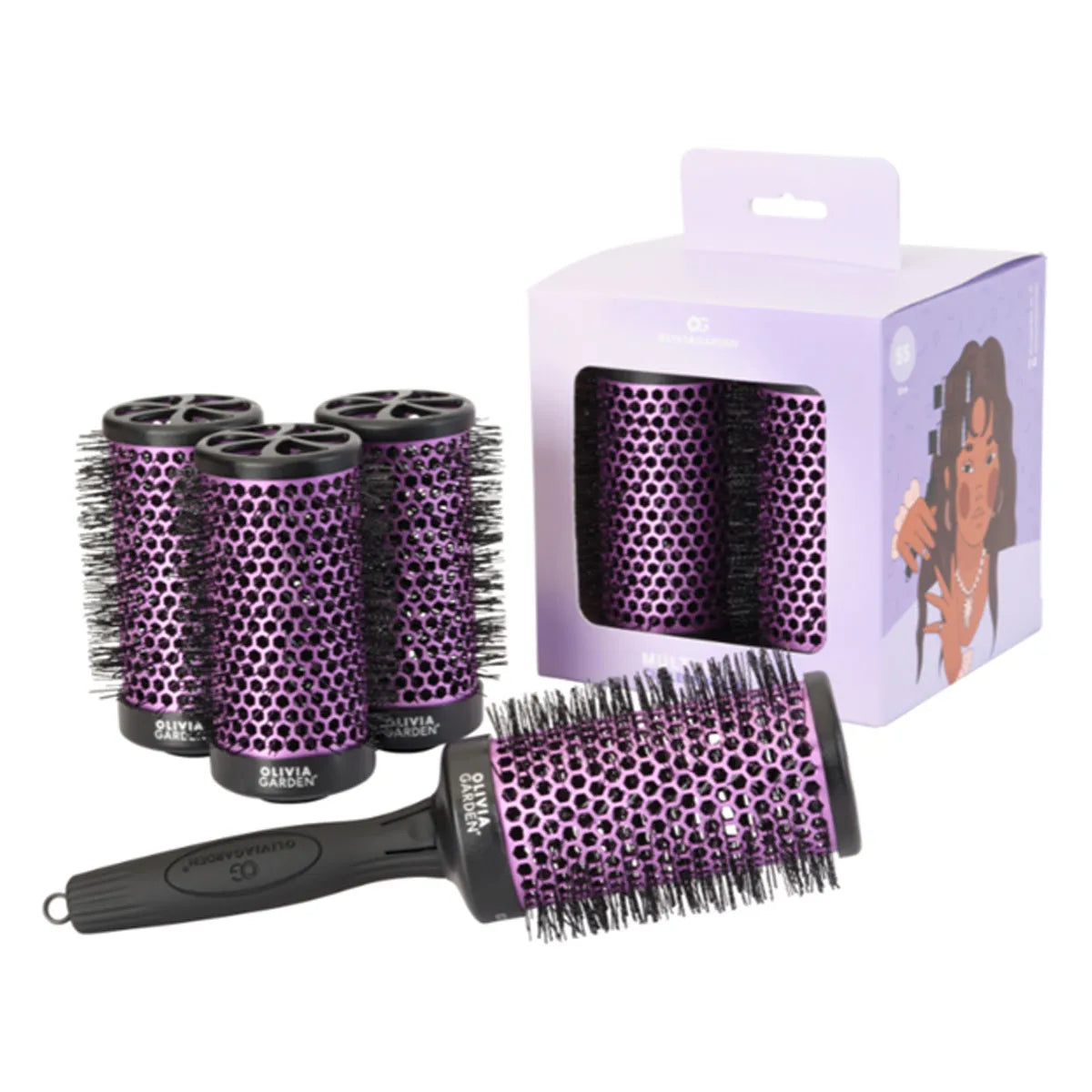 Olivia Garden - Multibrush Curlers Kit