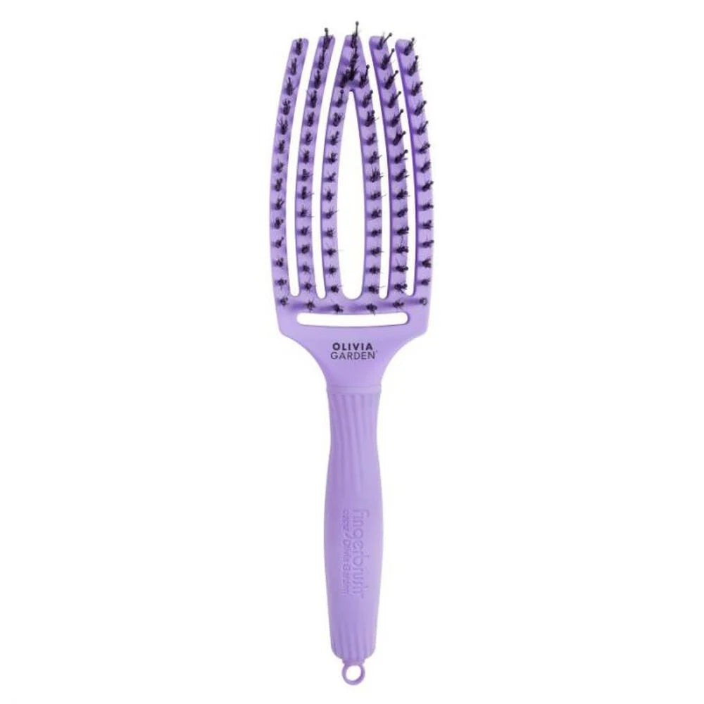 Olivia Garden Fingerbrush Combo Lavender