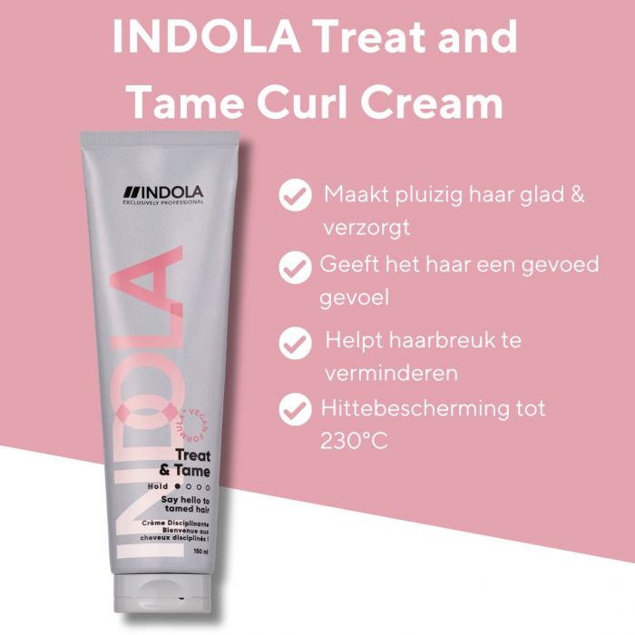 Indola Treat & Tame Curl Cream 150ml