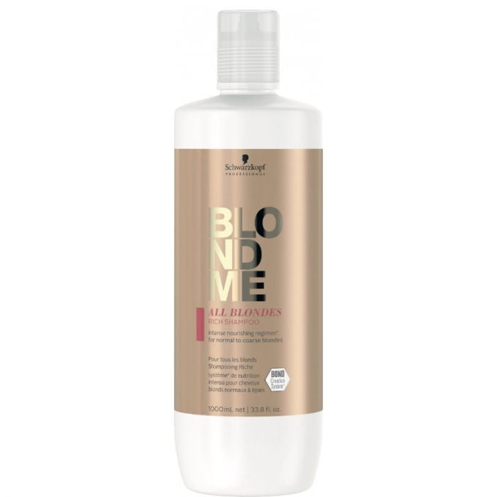 Schwarzkopf Blond Me All Blondes Rich Shampoo 1000ml