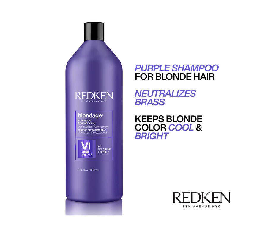 Redken Color Extend Blondage Shampoo 1000ml - Parfumerietwiggy