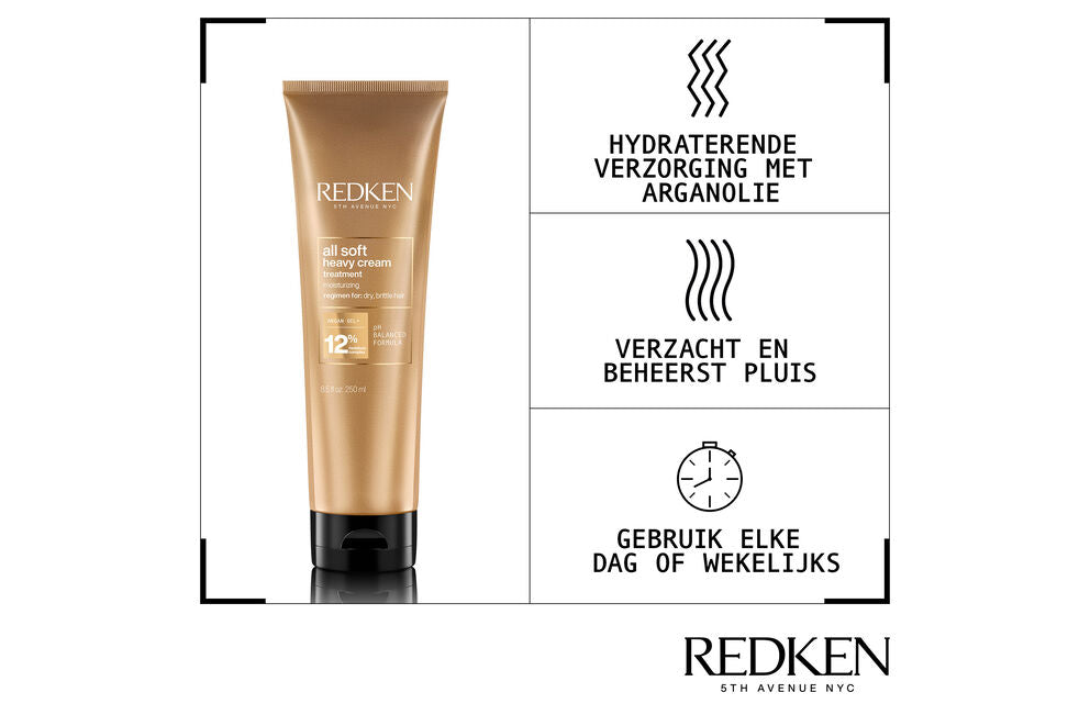 Redken All Soft Heavy Cream 250ml - Parfumerietwiggy