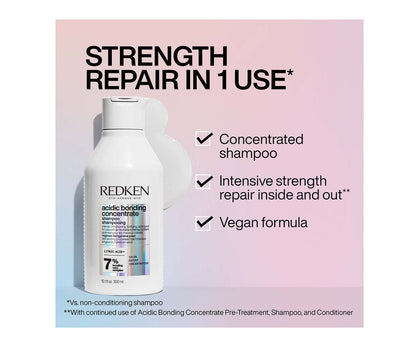 Redken Acidic Bonding Concentrate Shampoo 300ml - Parfumerietwiggy